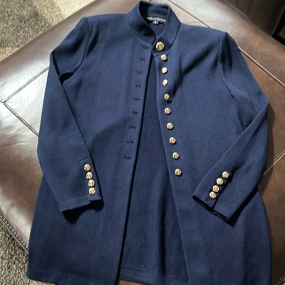 St John Jacket Navy Blue